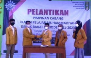 Resmi Dilantik, IPM Depok Barat Teguhkan Semangat Keilmuan