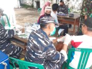 Geber Vaksinasi, TNI AL Bersama Pemdes Ciomas Rahayu Gelar Vaksinasi Sionavac Bagi Warga