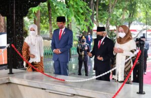 Presiden Jokowi Pimpin Upacara Hari Kesaktian Pancasila Tahun 2021