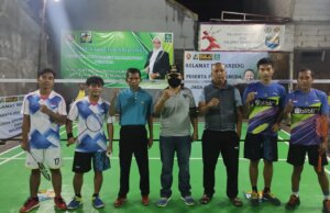 PK KNPI Ciomas Gelar Turnamen Badminton, Sebagai Upaya Menunjang Sportifitas dan Sinergitas Pemuda