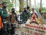 Danrem 061/Sk 68 Makam Pahlawan Tanpa Nama di Kec. Takokak Cianjur Perlu di Jaga dan Dirawat Oleh Generasi Penurus