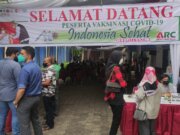 Dukung Program Pemerintah Dalam Menekan Penularan Virus Corona, ARC Gelar Vaksinasi Massal Gelombang Ke 2