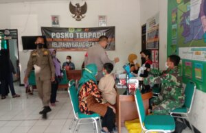 Akselerasi Vaksinasi Covid19 Polres Bogor di Gelar di Kantor Kecamatan Citereup