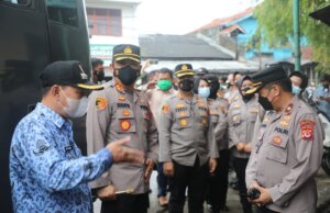 Kapolresta Bogor Kota kunjungi Pos Singgah Kepolisian di simpang Pancasan Bogor