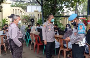 Gerai Vaksin Presisi Indonesia Pasti Bisa Polsek Cileungsi