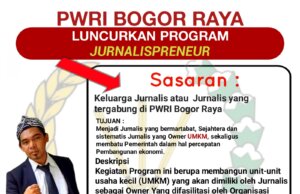 Rohmat Selamat. SH. M.Kn luncurkan program Jurnalispreneur