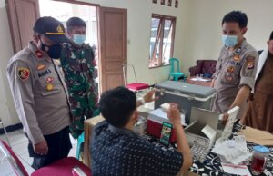 Gerai Vaksinasi Covid19 Polsek Dramaga Polres Bogor Mudahkan Warga Yang Ingin Vaksinasi