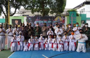 Korem 061/Sk Mengelar Open Kejuaraan Pencak Silat Tingkat Pelajat Danrem Cup 2021