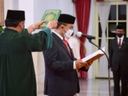 Presiden Saksikan Pengucapan Sumpah Jabatan Kepala PPATK