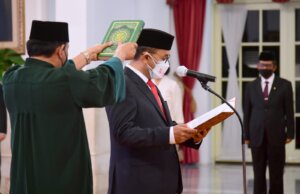 Presiden Saksikan Pengucapan Sumpah Jabatan Kepala PPATK