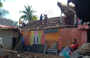Di Desa Harkatjaya Bencana Alam Rumah Rusak Belum Dapat Bantuan Pemerintah