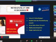 Pelatihan Pemanfaatan Youtube Sebagai Sarana Promosi Digital di Kartar Rt 016 Kapuk Cengkareng Jakarta Barat