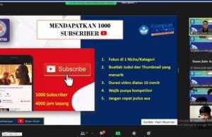 Pelatihan Pemanfaatan Youtube Sebagai Sarana Promosi Digital di Kartar Rt 016 Kapuk Cengkareng Jakarta Barat