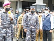 Wabup Bogor Bersama Wakasal Tinjau Serbuan Vaksinasi Di Cijeruk