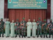 Danrem 061/Sk Pimpin Sertijab Tiga Dandim, Ini Pesannya : Berikan Pengabdian Terbaik Bagi Kemajuan TNI-AD