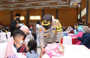 Vaksinasi Merdeka Anak Usia 6-11 Tahun di Laksanakan di SDIT Al Madinah Kabupaten Bogor