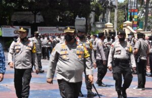 Polres Bogor Gelar Apel Pergeseran Tim Vaksinator Ke Jajaran Polres Bogor