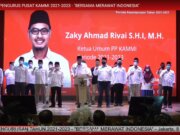 Lantik Pengurus PP KAMMI 2021-2023, Zaky : Bersama Merawat Indonesia