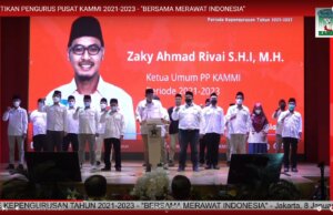 Lantik Pengurus PP KAMMI 2021-2023, Zaky : Bersama Merawat Indonesia