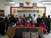 Danrem 061/Sk Pantau Pelaksanaan Perdana Vaksinasi Tahap III Di Kota Bogor