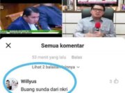 Viral ! Komentar Warganet di Facebook Sulut Kemarahan Masyarakat Sunda