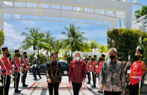 Presiden Jokowi Terima PM Lee di Bintan