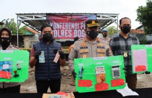 Polres Bogor Bongkar Penimbunan Solar Bersubsidi
