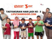 Sambut Milad Ke 3, Media Liputanbogor.com Berbagi Keceriaan Bersama Puluhan Anak-Anak