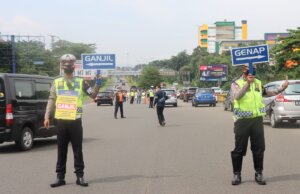 5.824 Kendaraan di Putar Balik Dalam Razia Ganjil Genap Polres Bogor
