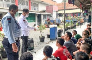 Kepala Kanwil Kemenkumham Jabar meninjau Lapas Kelas IIA Kota Bogor