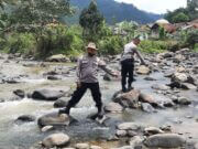 Aliran Sungai di Wilayah Nanggung di Duga Tercemar, Polsek Nanggung Lakukan Penyelidikan