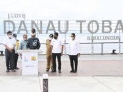 Presiden Resmikan Tujuh Pelabuhan Penyebrangan dan Empat KMP di Kawasan Danau Toba
