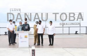 Presiden Resmikan Tujuh Pelabuhan Penyebrangan dan Empat KMP di Kawasan Danau Toba