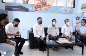 Peringati HUT PWI ke 76 dan HPN 2022, Walikota dan Wakil Walikota Sambangi Kantor PWI Kota Bogor