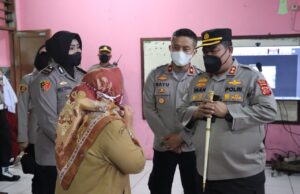Pelaksanaan Vaksinansi Serentak Seluruh Indonesia di Wilayah Hukum Polres Bogor