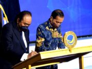 Presiden Jokowi Resmikan NasDem Tower