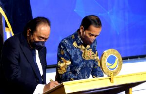Presiden Jokowi Resmikan NasDem Tower