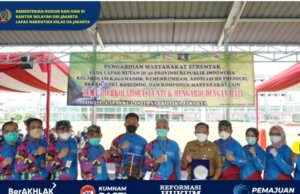 Pecahkan Rekor MURI, Pengabdian Masyarakat Serentak diselenggarakan di Lapas Narkotika Kanwil Kemenkumham DKI Jakarta