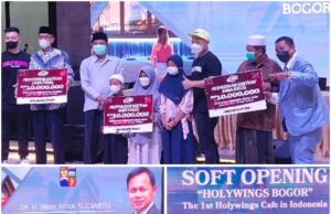 SOFT OPENING “HOLYWINGS BOGOR” The Ist Holywings Cafe in Indonesia