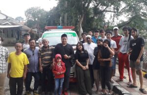 Akhirnya Warga Lebak Kantin Sempur Sumringah, Melalui DKM Masjid Nurul Iman Bisa Miliki Mobil Ambulans