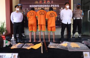 Polres Bogor Bekuk 6 Pelaku Begal Sadis di Cilebut