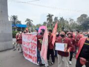 Satroni Gedung Tegar Beriman, Ini Tuntutan Puluhan Mahasiswa IMM Bogor