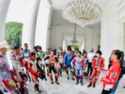 Presiden Jokowi Terima Kunjungan Pembalap MotoGP 2022