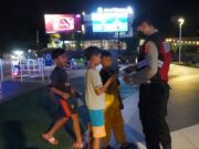 Polres Bogor Lakukan Patroli Malam Guna Pendisiplinan Protokol Kesehatan