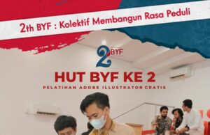 HUT BYF Ke 2 Tahun, Mengajak Seluruh Member Bersama Gotong Royong dan Tingkatkan Rasa Kepedulian