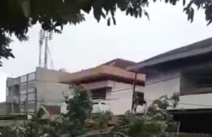 Angin Kencang Robohkan Pohon Kenari, 1 Unit Roda EmpatTertimpa di Bogor