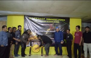 Rawat dan Lestarikan Budaya, Yayasan Palataran Pakujajar Sipatahunan Gelar Workshop Terompet Penca