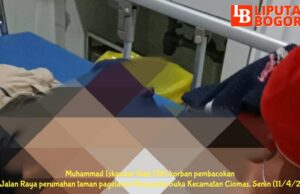 Sering Minta Uang Dalam Keadaan Mabuk, Pria Warga Bogor ini Dibacok Teman Sendiri