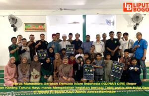 Momen Ramadhan, Kopma GPII Bogor Gandeng Kartar Kayumanis Berbagi Takjil dan Bukber