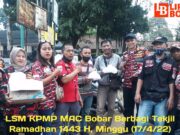 KPMP MAC Bogor Barat Tebar Kebaikan Di Ramadhan 1443 H dengan Berbagi Takjil